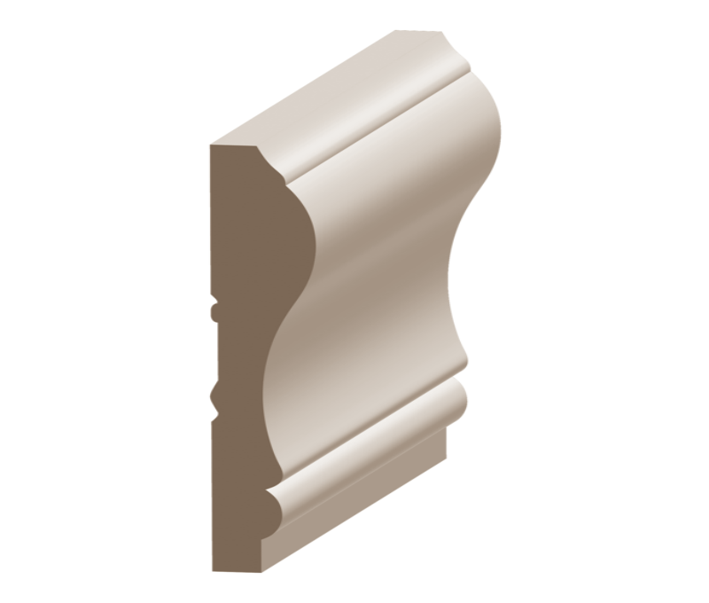 Flex Coronado Chair Rail 5/8" x 2-5/8" to match FJ Pine Flex Coronado Chair Rail 5/8" x 2-5/8" to match FJ Pine