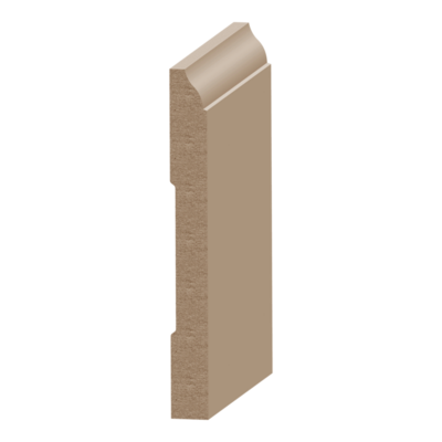 Flex Coronado Baseboard 1/2&quot; x 5-1/4&quot; Scant to match MDF