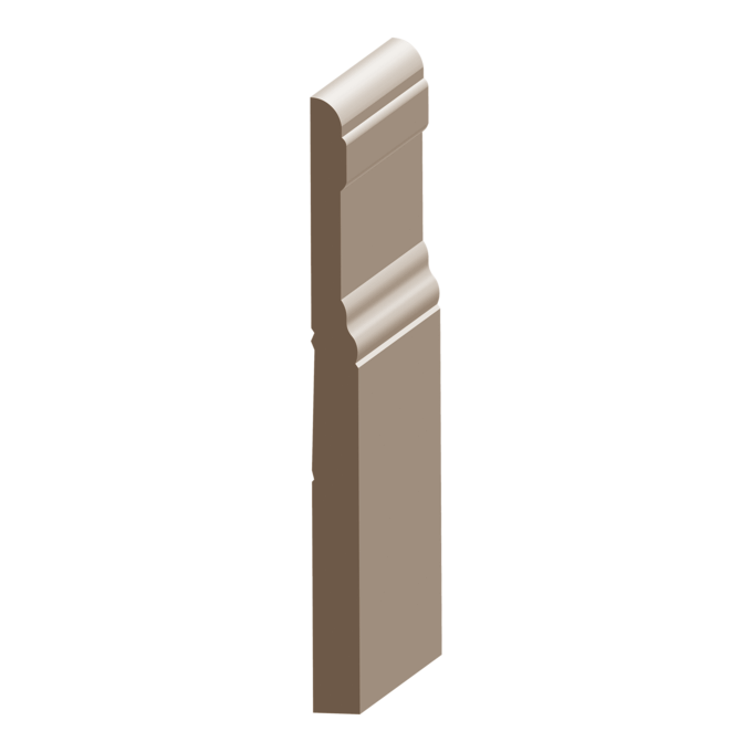 Flex Colonial Baseboard 9/16&quot; x 7-1/4&quot; to match MDF