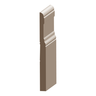 Flex Colonial Baseboard 9/16&quot; x 7-1/4&quot; to match MDF