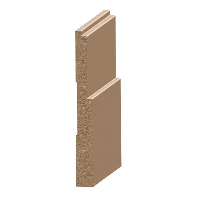 Flex Meridian Baseboard 9/16&quot; x 5-1/4&quot; to match MDF