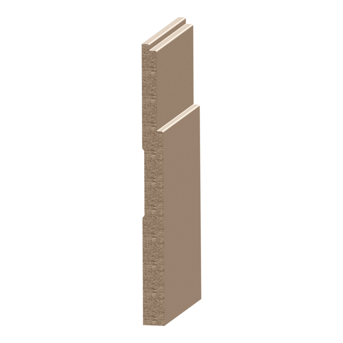 Flex Meridian Baseboard 5/8&quot; x 7-3/8&quot; to match MDF