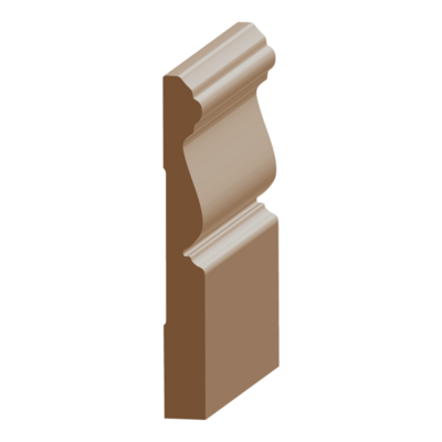 Flex Monterey Baseboard 9/16&quot; x 4-1/2&quot; to match MDF