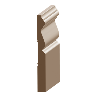 Flex Monterey Baseboard 9/16&quot; x 5-1/4&quot; to match MDF
