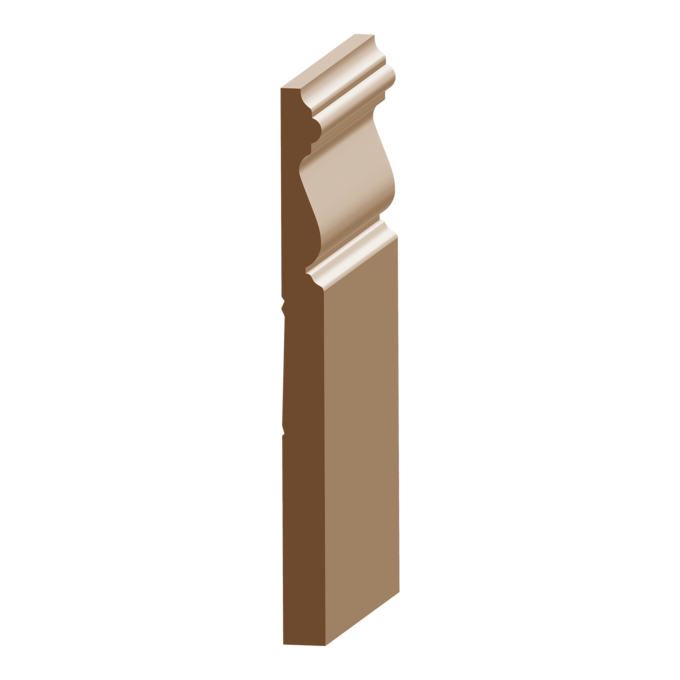 Flex Monterey Baseboard 9/16&quot; x 9-1/4&quot; to match MDF