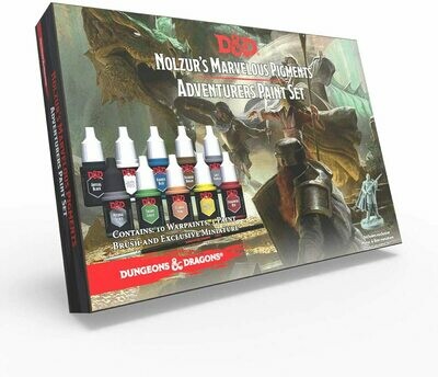 Dungeons &amp; Dragons Nolzur&#39;s Marvelous Pigments Adventurer&#39;s Paint Set