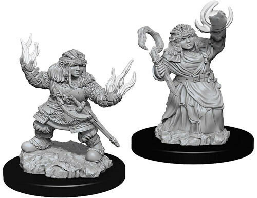 Pathfinder Deep Cuts Miniatures: Dwarf Female Summoner
