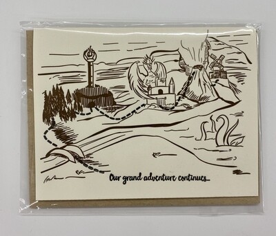 Happy Finch Studios Grand Adventure Card