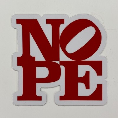 Molly Bee Studios Nope Sticker