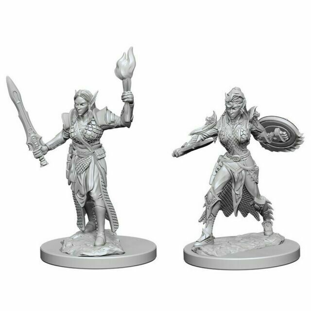 Pathfinder Deep Cuts Miniatures: Elf Female Fighter