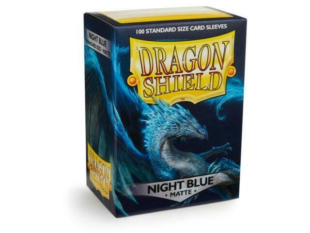 Dragon Shield Deck Protector Matte Night Blue 100CT