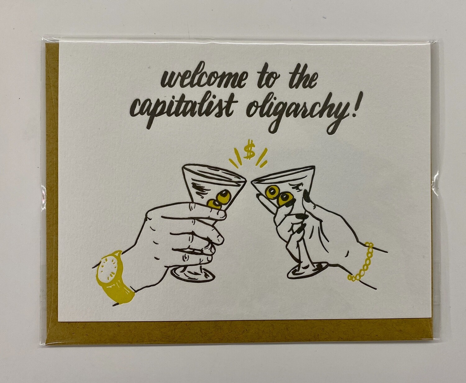 Frog &amp; Toad Capitalist Oligarchy Card
