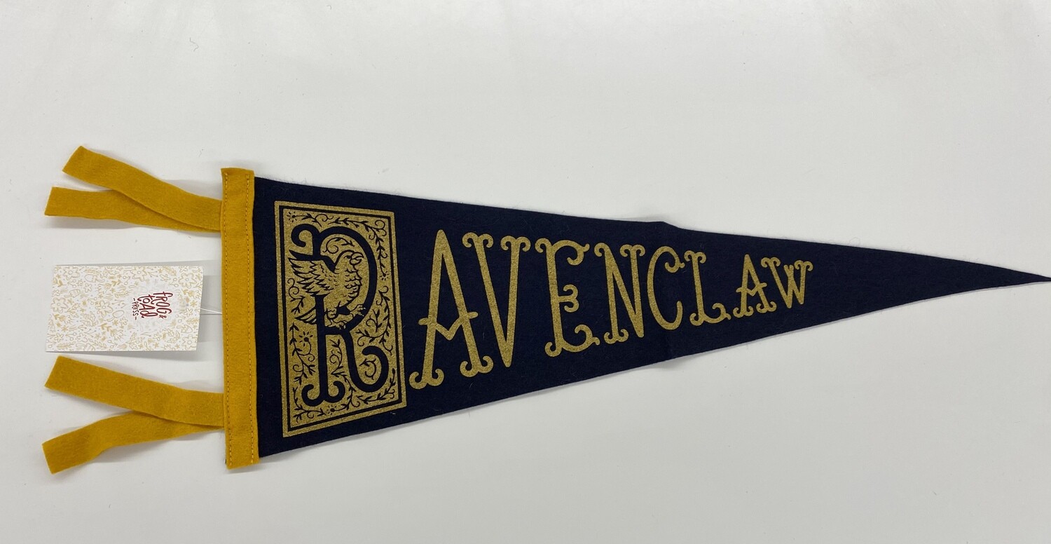Frog &amp; Toad Ravenclaw Pennant