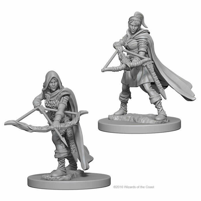 D&amp;D Minis: Human Female Ranger