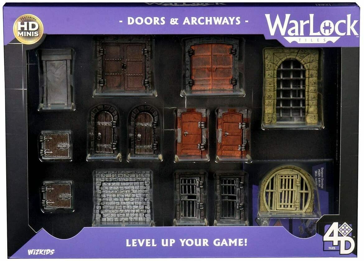 Warlock Tiles: Doors &amp; Archways