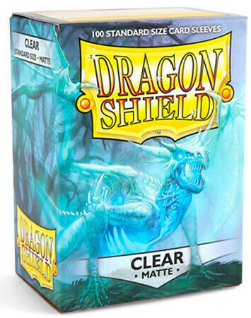Dragon Shield Deck Protector Matte Clear 100CT