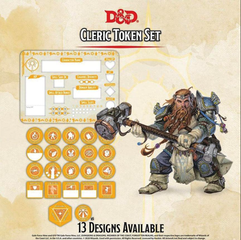 D&amp;D Token Set: Barbarian