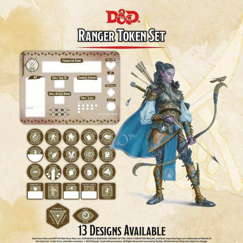D&amp;D Token Set: Ranger
