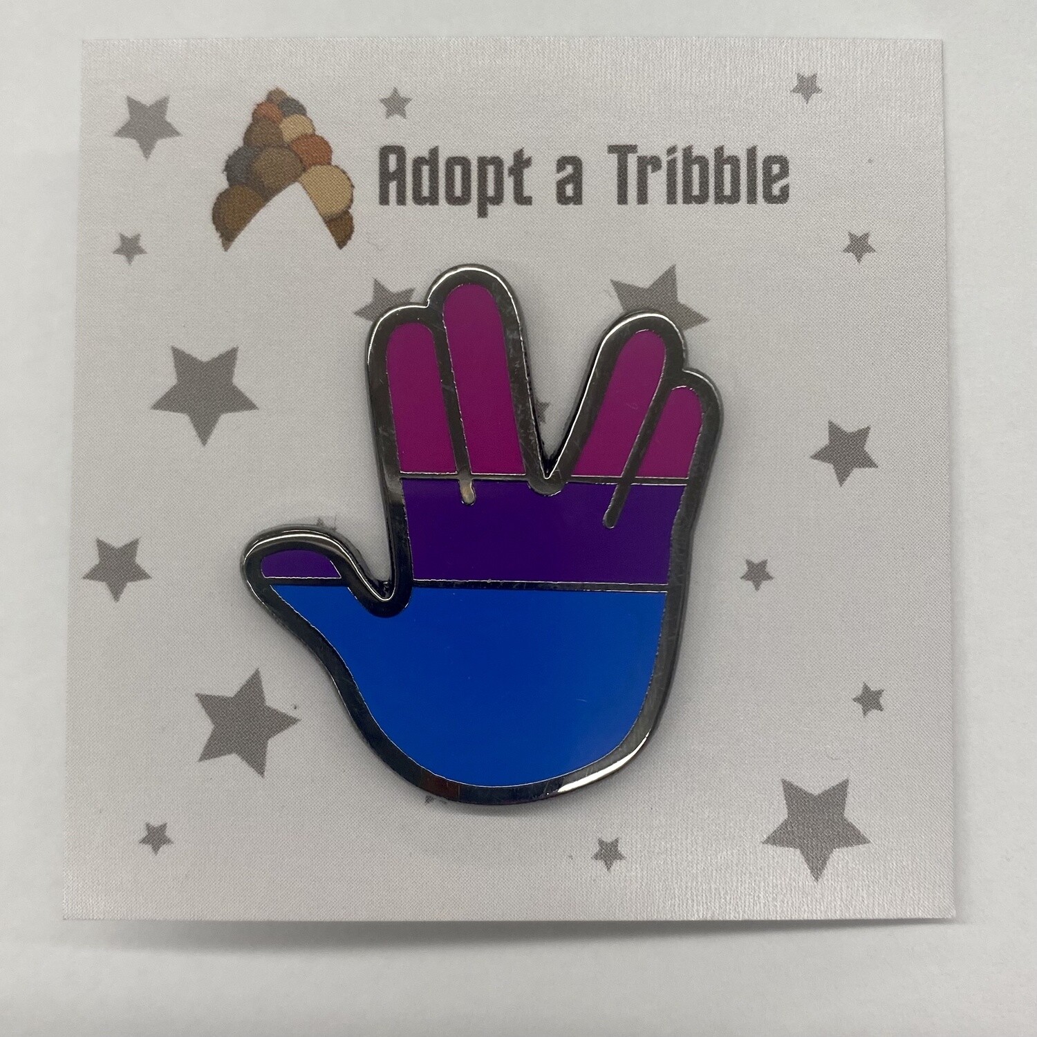 Tribble Orphanarium Bi Vulcan Greeting Pin