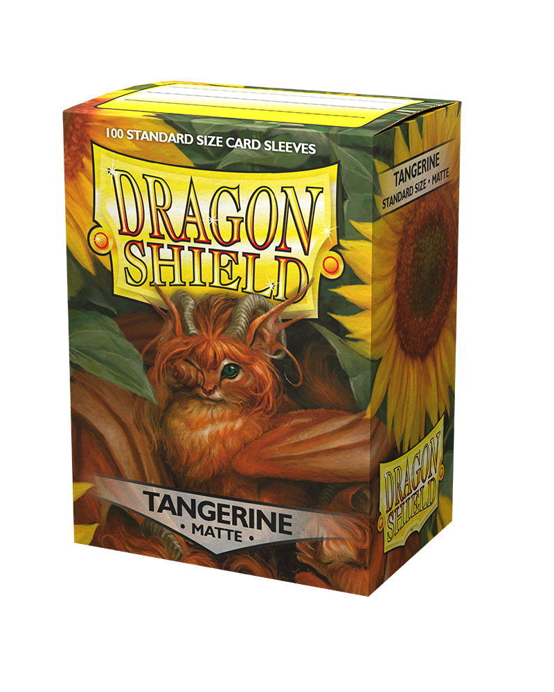 Dragon Shield Deck Protector Matte Tangerine 100CT