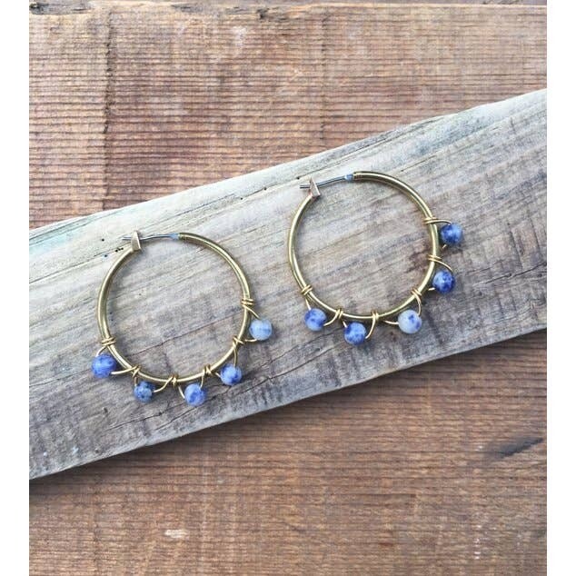 sodalite hoops