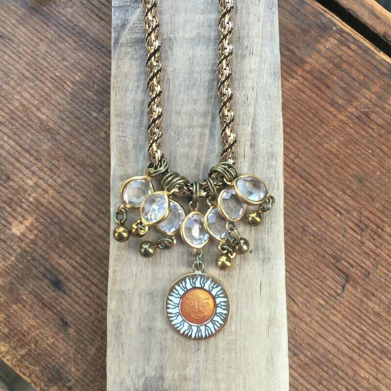 Sun Statement Necklace