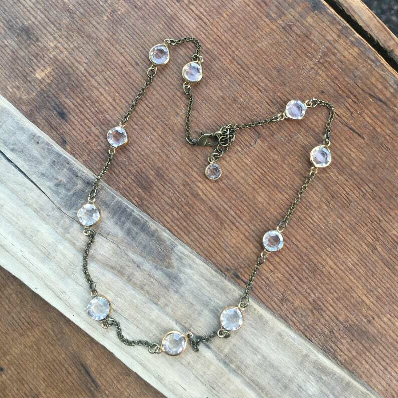 crystal necklace
