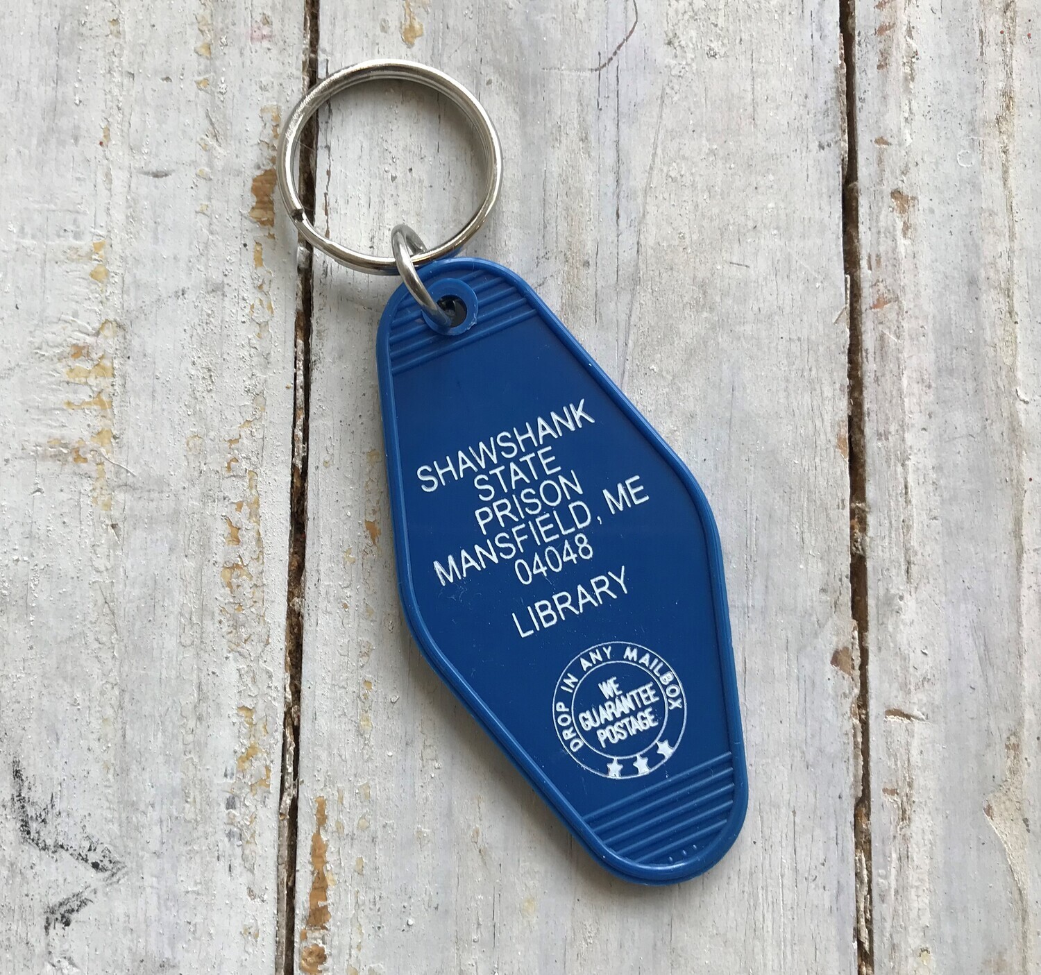 Shawshank Key Tag, Retro Style Shawshank Key Tag, Retro Style