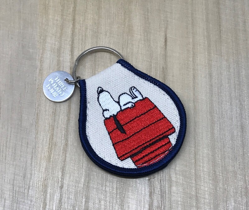 Snoopy Doghouse Patch fob