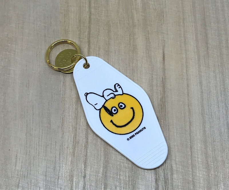 Snoopy Smiley fob