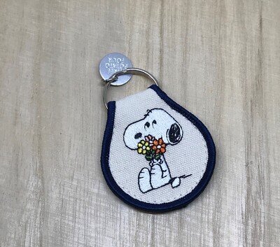 Snoopy Bouquet Patch Fob