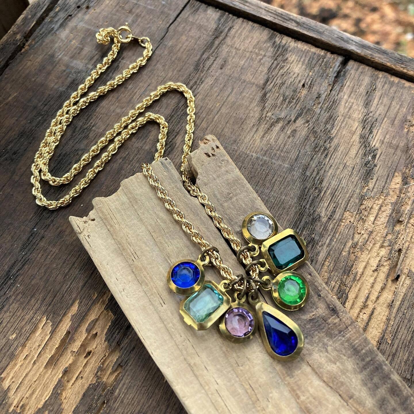 Jewel Cluster Necklace Jewel Cluster Necklace