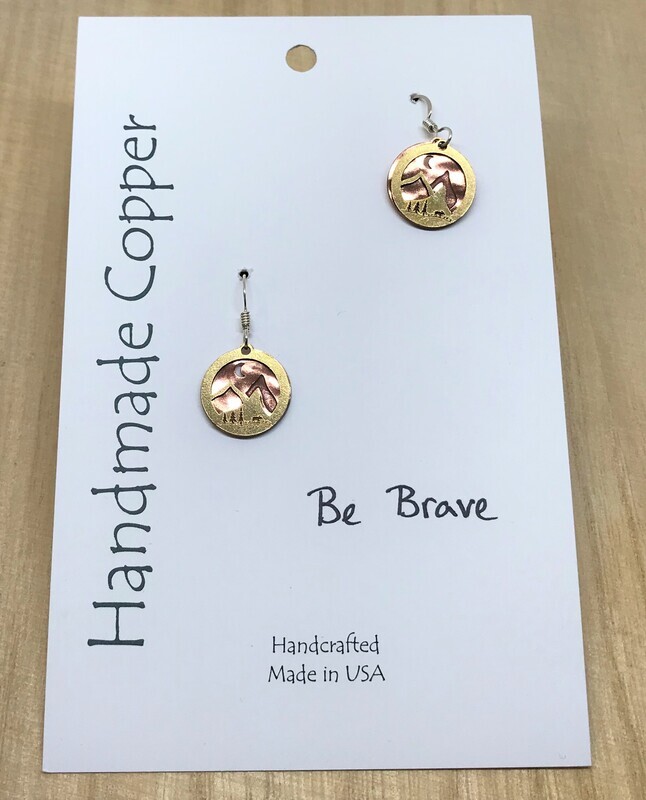 be brave earrings