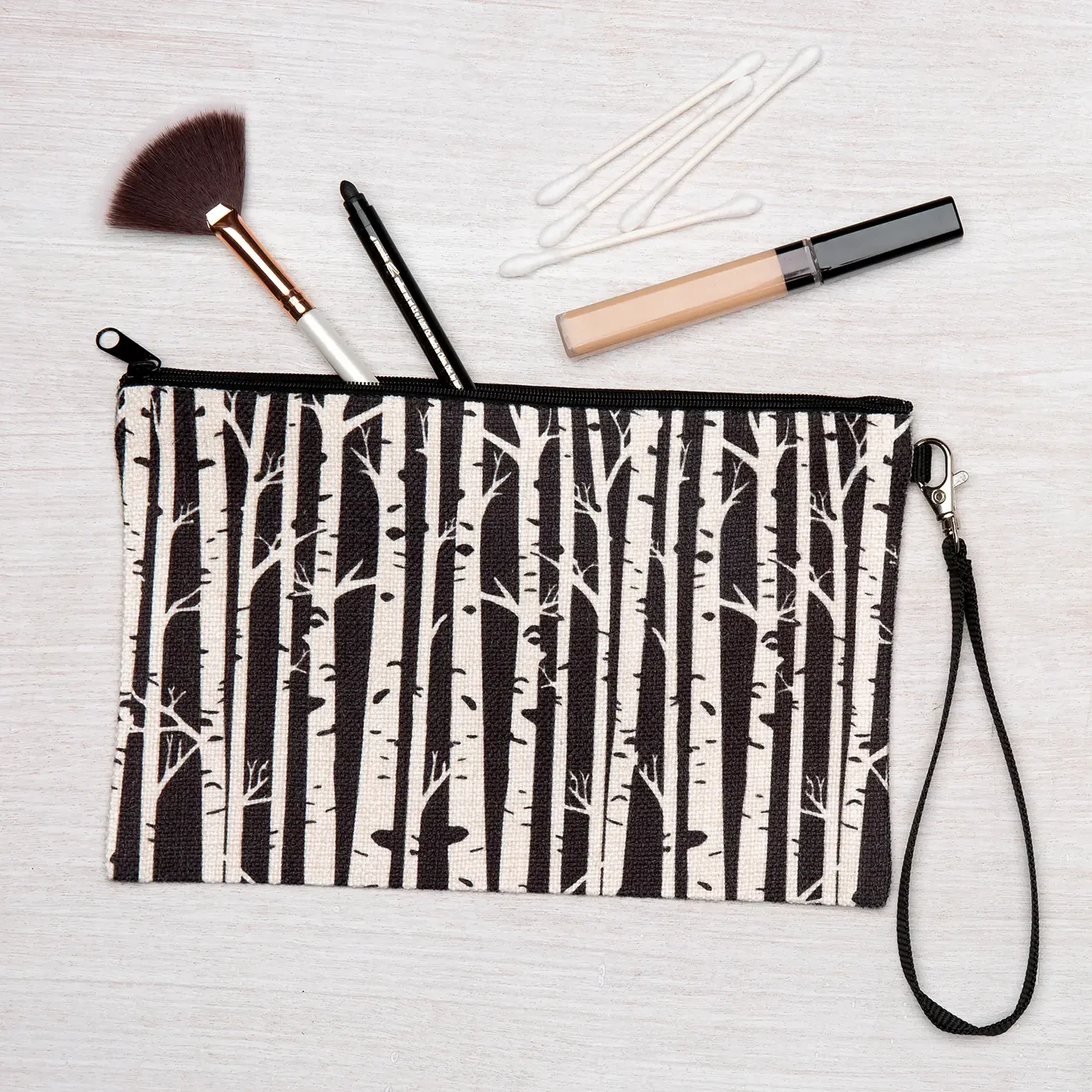 Trees Zipper Pouch Trees Zipper Pouch