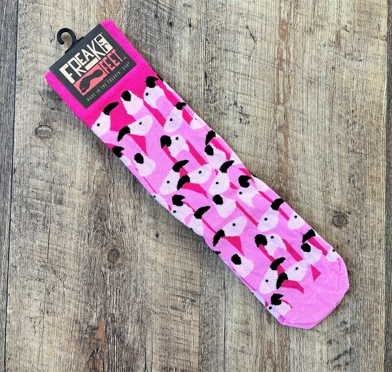 flamingo sock