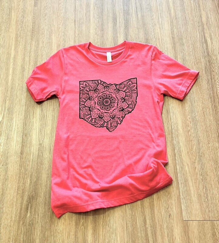 Red Ohio Mandala