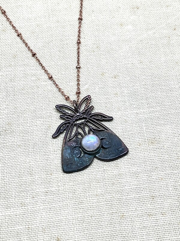 Beauty Moth Necklace