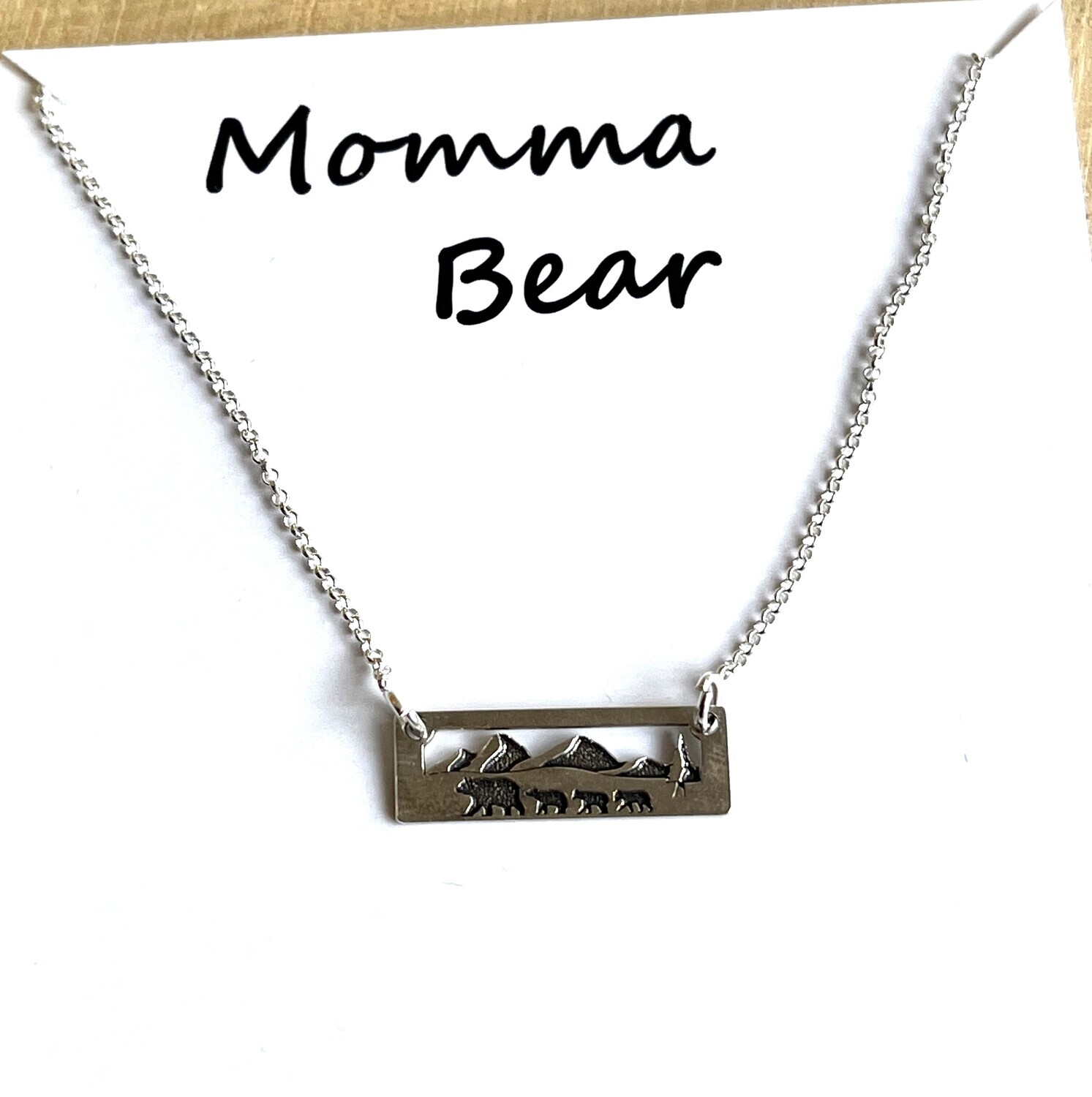 Momma Bear Necklace