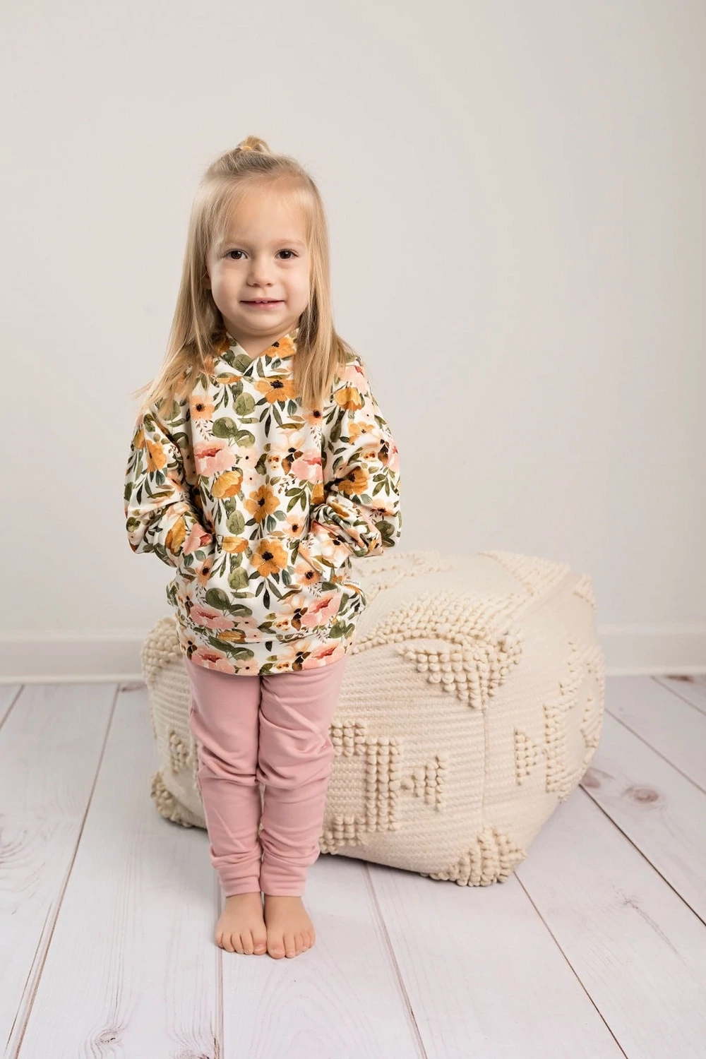 Bamboo Hoodie, Floral