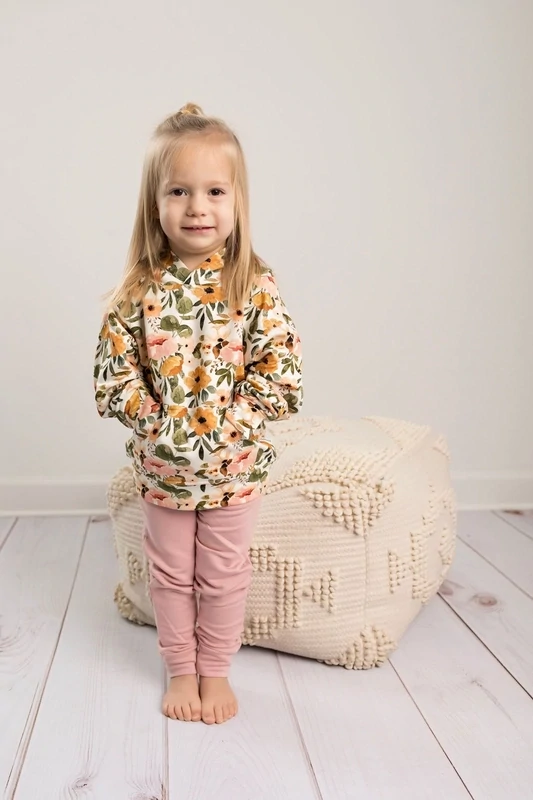 Bamboo Hoodie, Floral