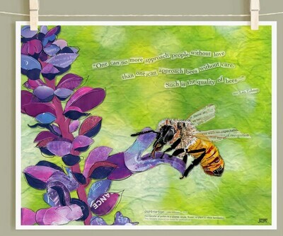 FR Bee Bloom Print