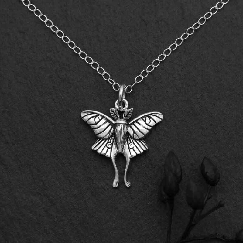 Silver Luna Necklace