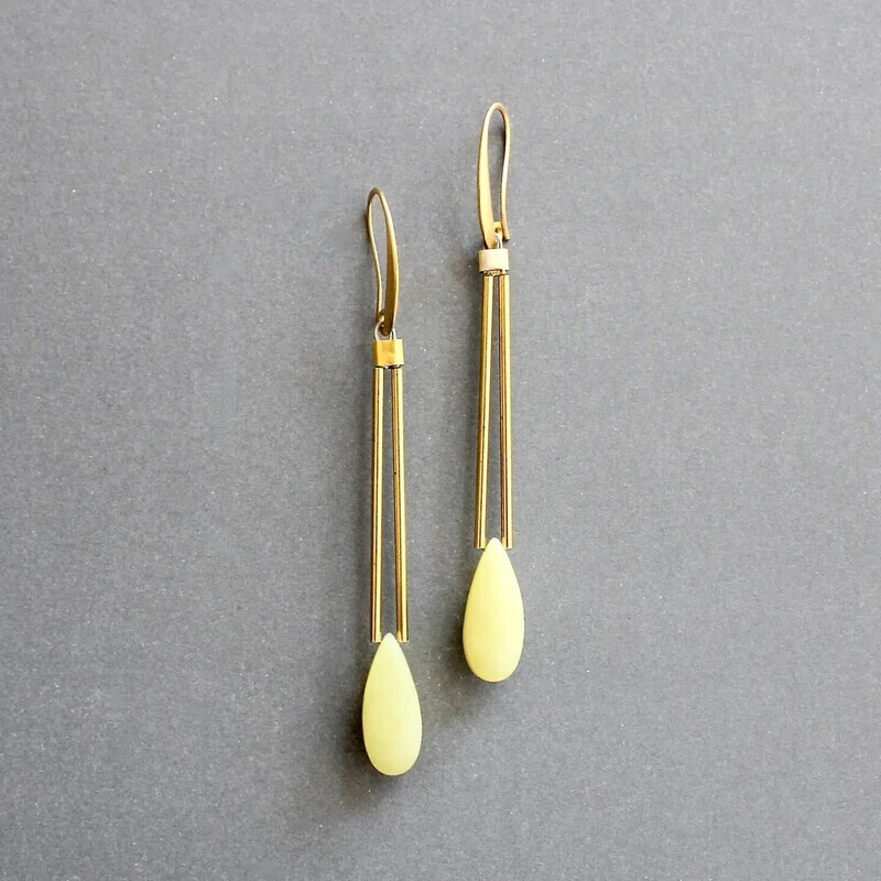 Yellow Jade Geometric