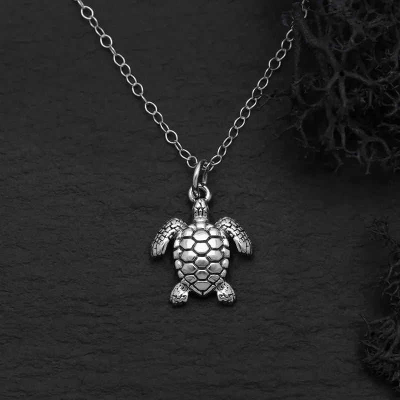 Silver Turtle Neck.
