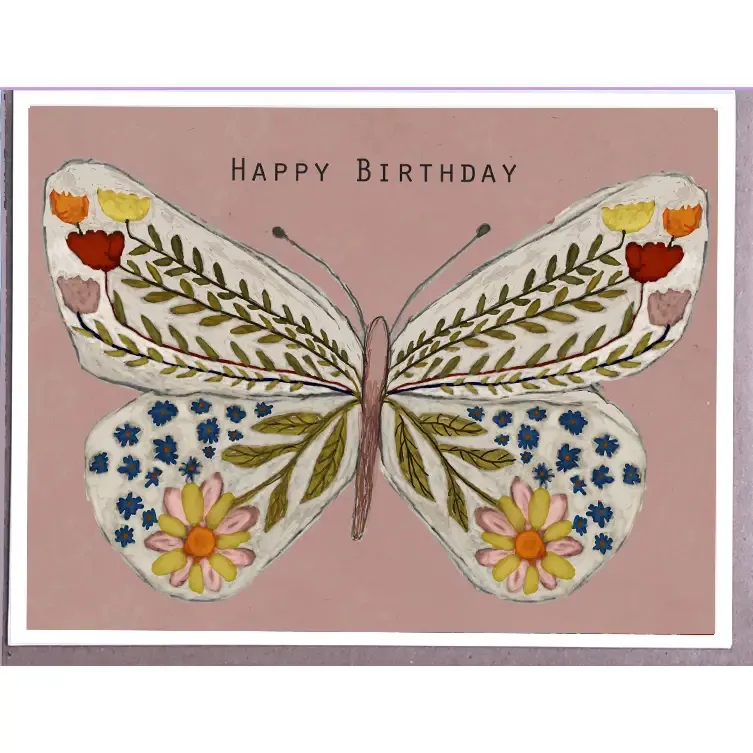 Pink Butterfly Birthday