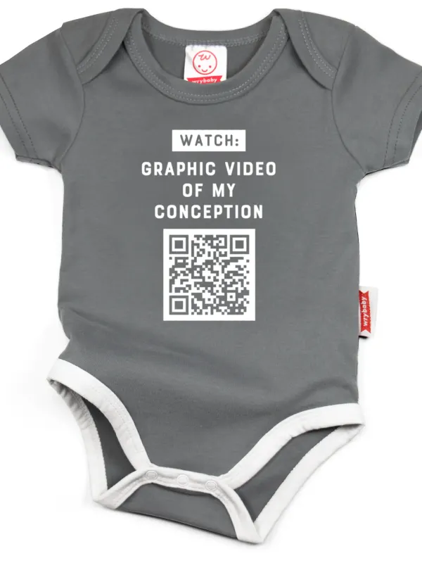 Graphic Video Onesie