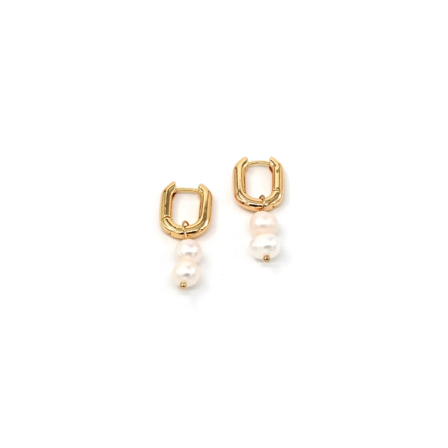 Remi Double Pearl Earrings
