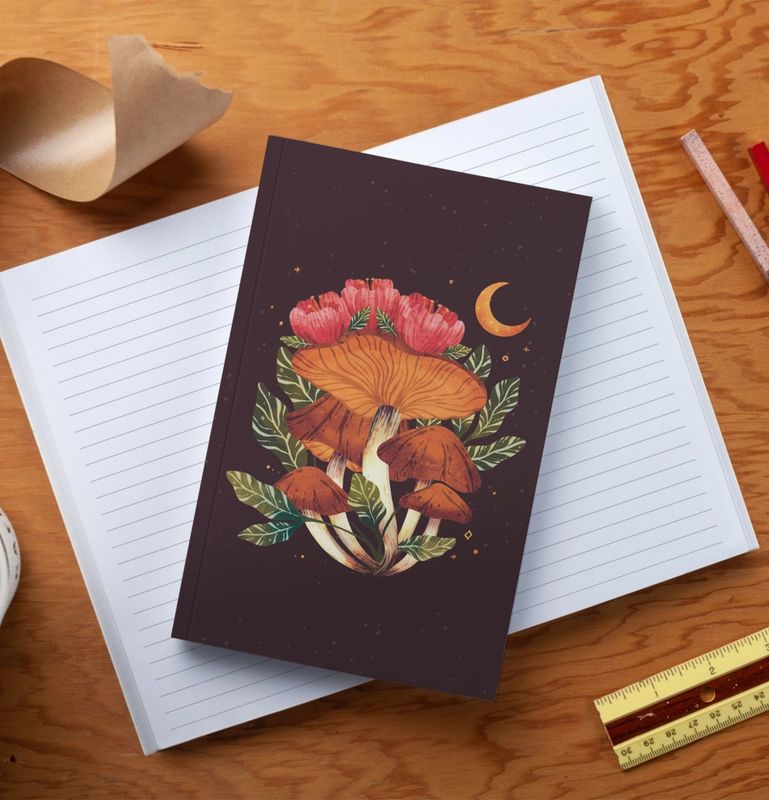 Midnight Mushroom Journal
