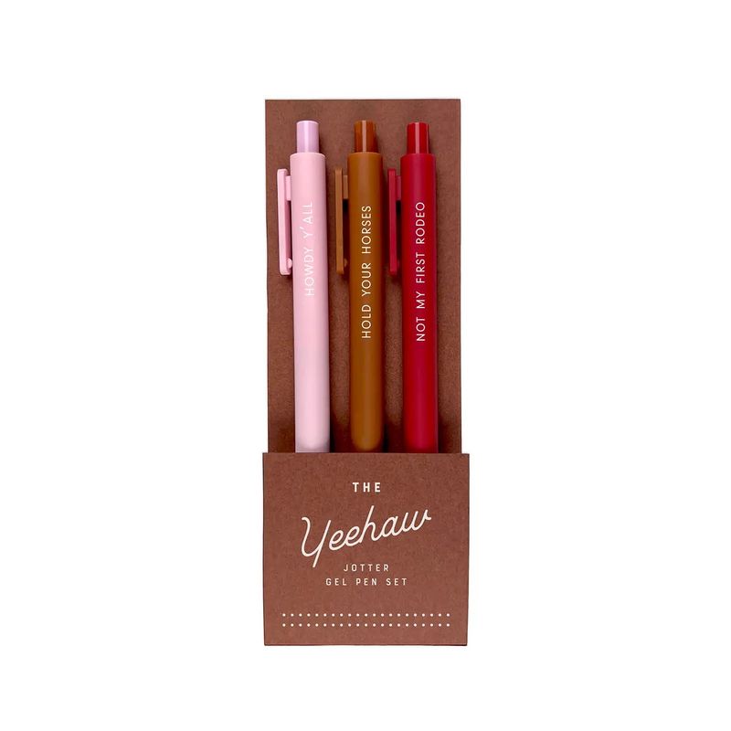 Yeehaw Pen Set