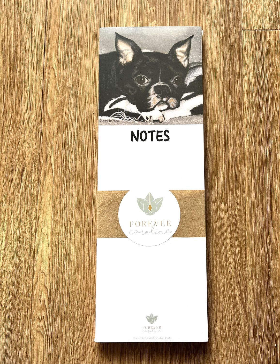 Frenchie Note Pad